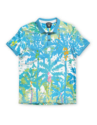 Pastel Paradise Perf. Polo - Baja Llama