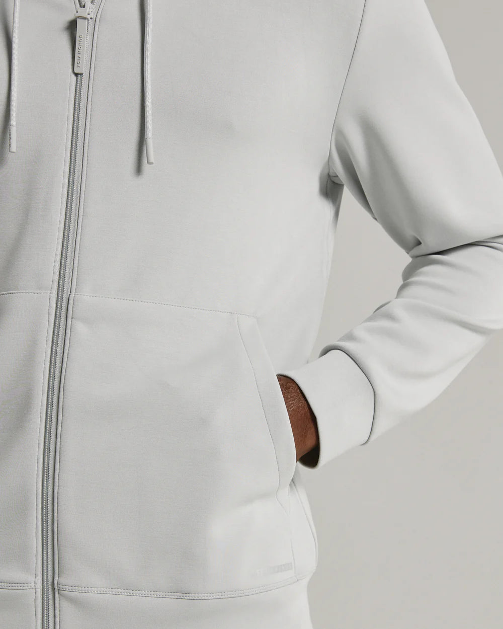 Rev Full Zip Hoodie-Platinum-7 Diamonds