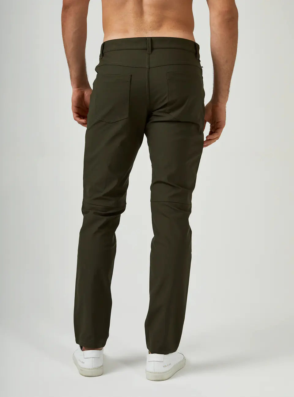 Infinity 7-Pocket Pant-Dark Khaki - 7 D