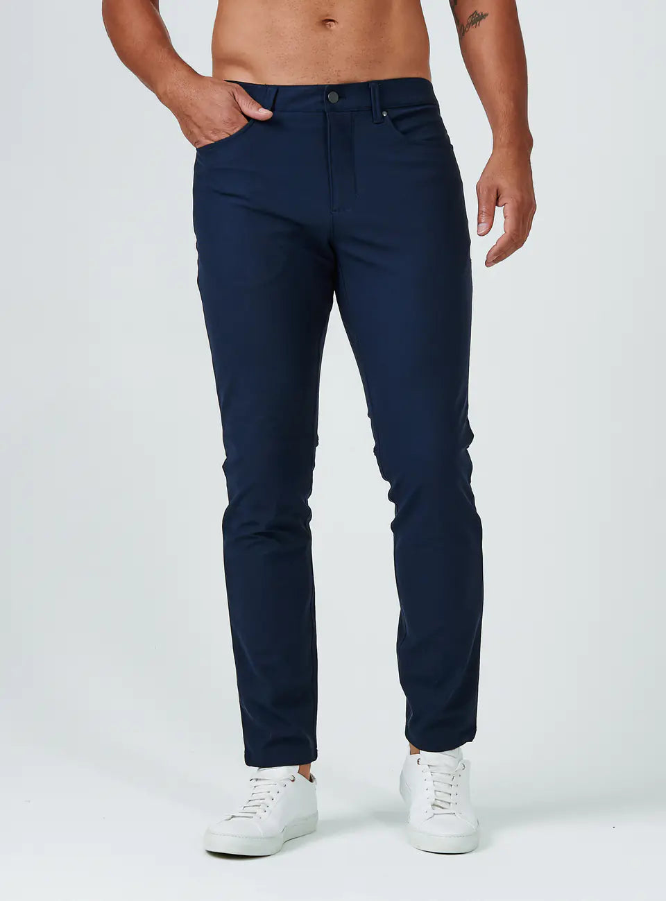 Infinity 7-Pocket Pant-True Navy - 7 D