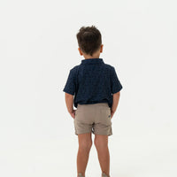 Youth Perf. Polo - Stars and Stripes - Navy
