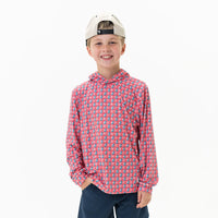 Youth Perf. Hoodie - American Flag