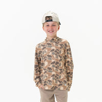 Youth Perf. Hoodie - Pintail Camo