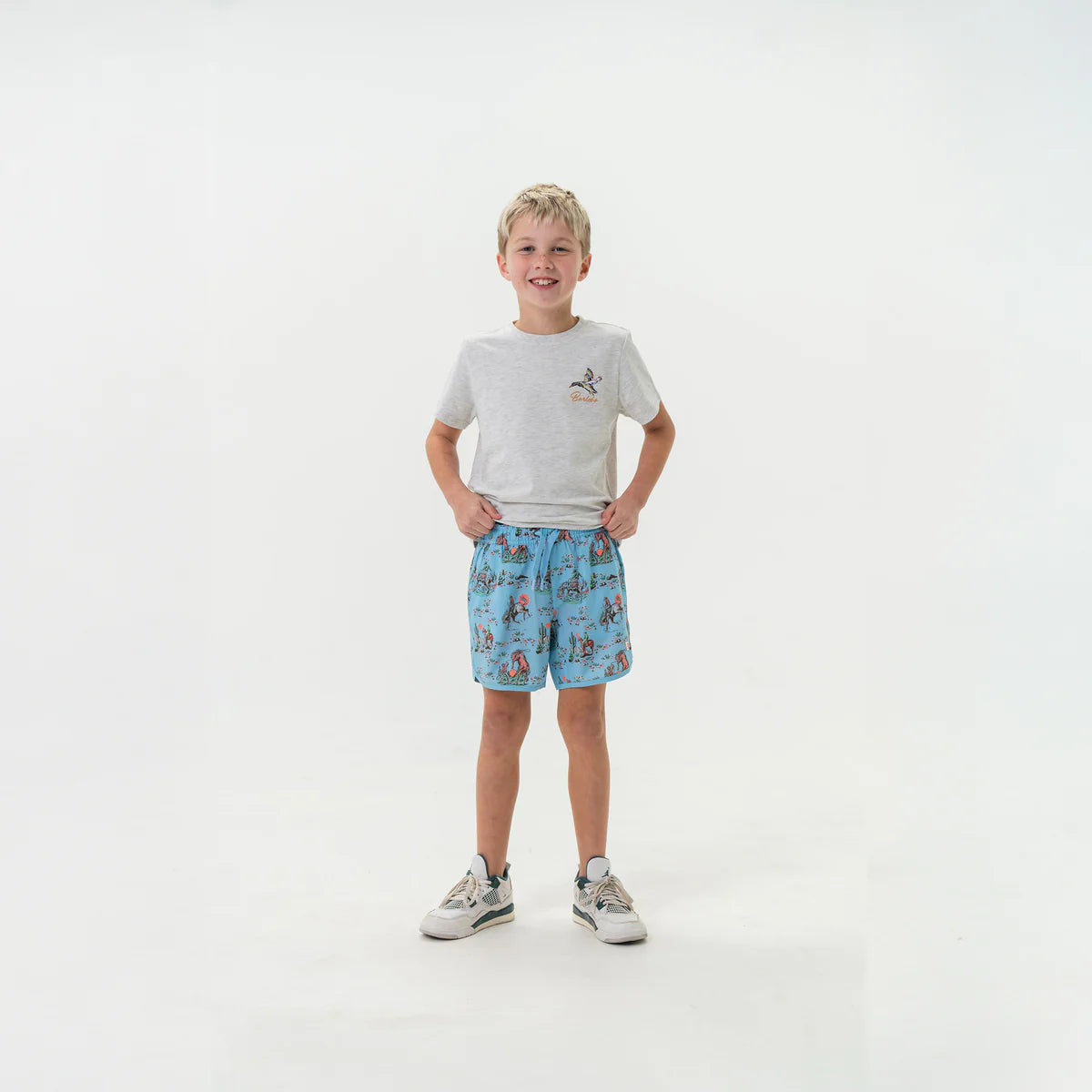 Youth Swim Trunks - Cowboy Up