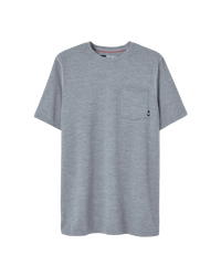 DropTemp™ All Day Cooling Short Sleeve Crew/Tradewinds Heather-SAXX