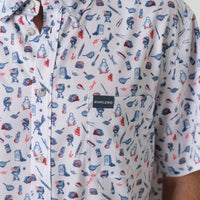 Perf. Button Up - Grillmaster