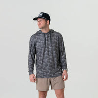 Performance Hoodie - Stone Camo