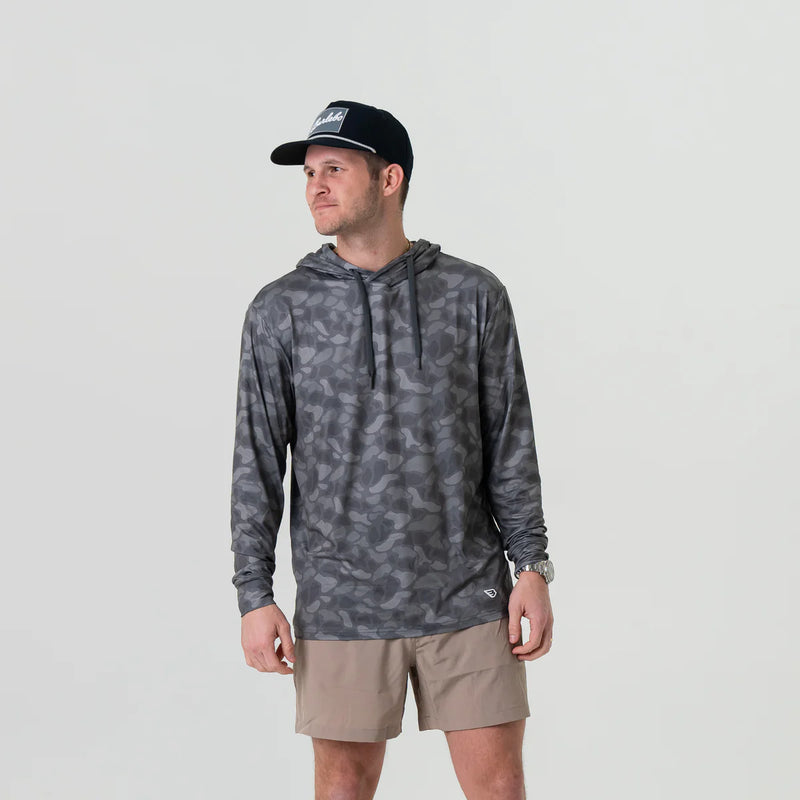 Performance Hoodie - Stone Camo