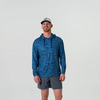 Performance Hoodie - Navy Tiger Stripe Camo