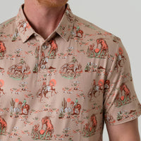 Perf. Polo - Cowboy Up Khaki