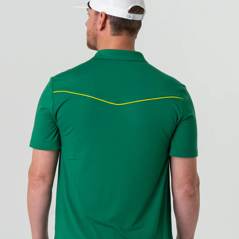 Perf. Pearl Snap Polo - Green