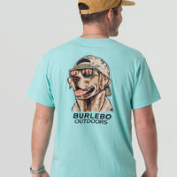 Short Sleeve - Mallard Camo Dog - Island Reef