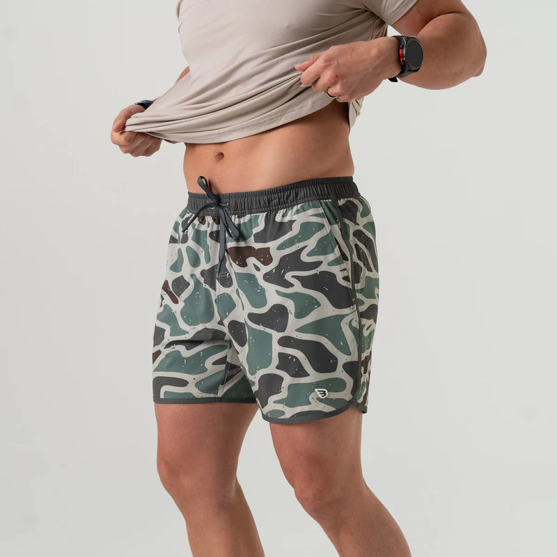 Swim Trunks - Jumbo Retro Duck Camo