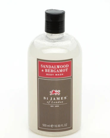 Sandalwood & Bergamot Body Wash - St. James of London