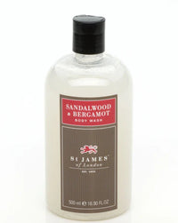 Sandalwood & Bergamot Body Wash - St. James of London