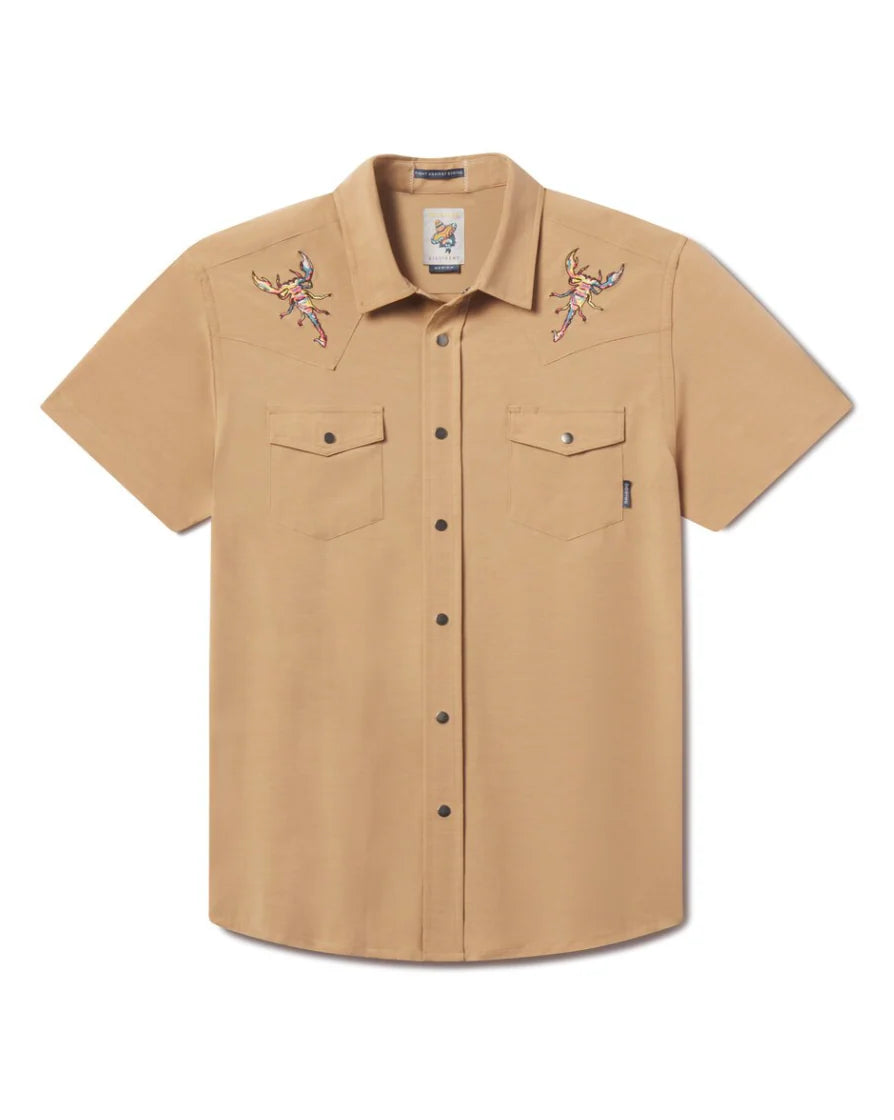 2 Stingers - Front Snap Button Up