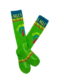 Southwest Socks - Green - Cactus Alley