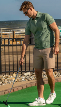 Hybrid Short 8" - Sand