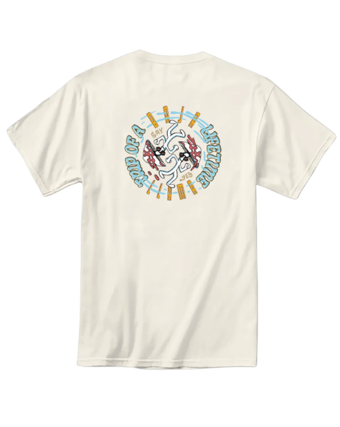 Trip In Circles - Cream Primo Tee