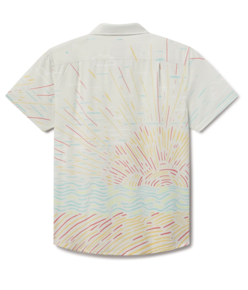 Sunburst Cream Button Up