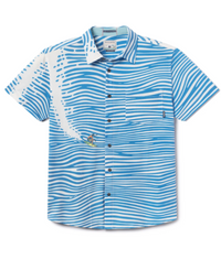 100 Foot Wave Button Up
