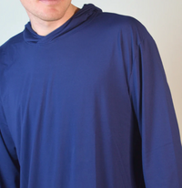 Lightweight Perf. Hoodie - Navy