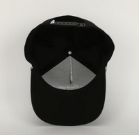 Cursive Roped Hat - Black