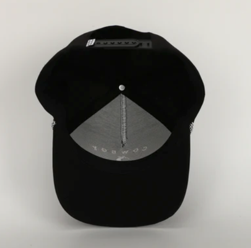 Golfer Roped Hat - Black