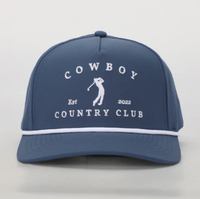 Golfer Roped Hat - Navy