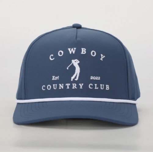 Golfer Roped Hat - Navy
