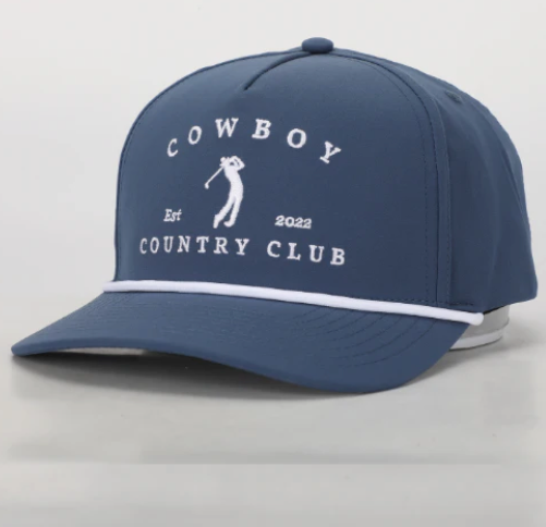 Golfer Roped Hat - Navy