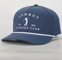 Golfer Roped Hat - Navy