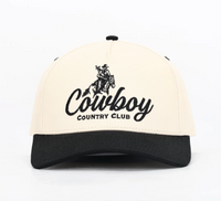Rodeo Golfer Hat - Black