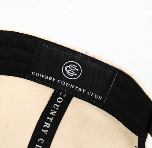 Rodeo Golfer Hat - Black