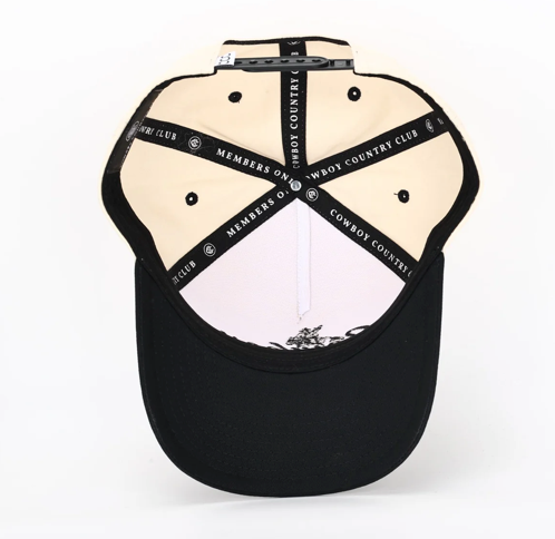Rodeo Golfer Hat - Black