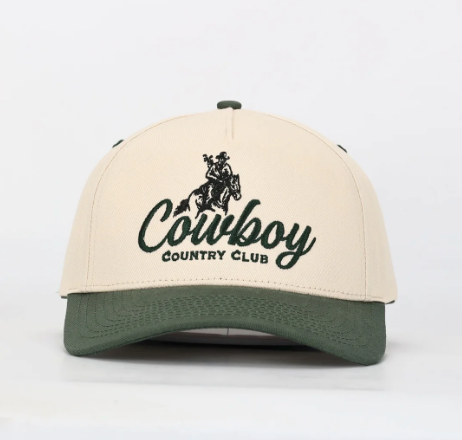Rodeo Golfer Hat - Green