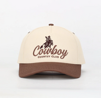 Rodeo Golfer Hat - Brown