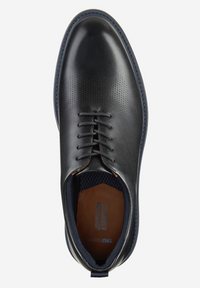 Upton Perf Plain Toe Black