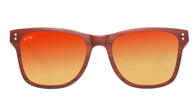 Ontario Wood sunglasses- Mahogany - Proof Eyewear