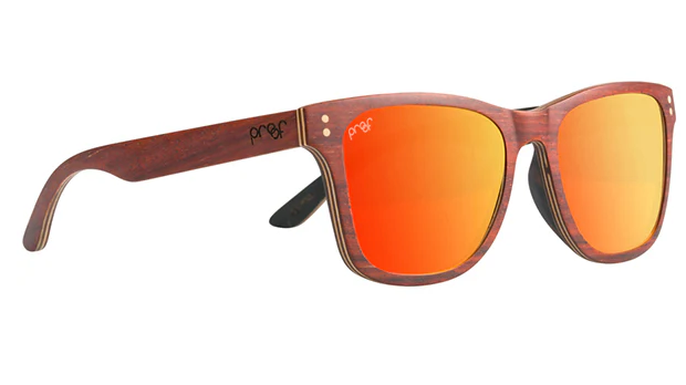 Ontario Wood sunglasses- Mahogany - Proof Eyewear