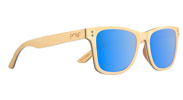 Ontario Wood sunglasses- Natural - Proof Eyewear