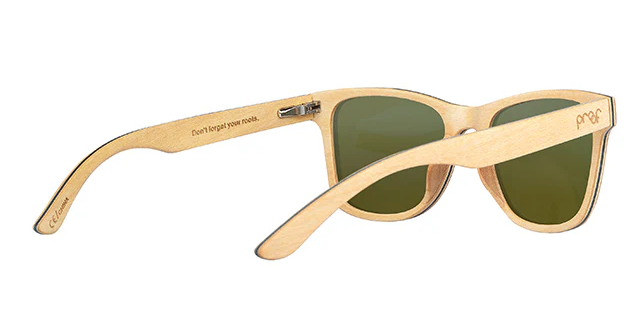 Ontario Wood sunglasses- Natural - Proof Eyewear