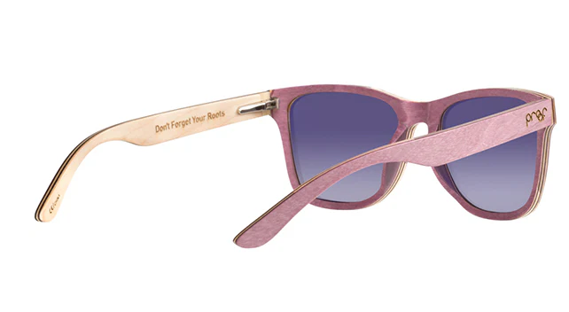 Ontario Wood sunglasses- Orchid Wine - Proof Eyewear