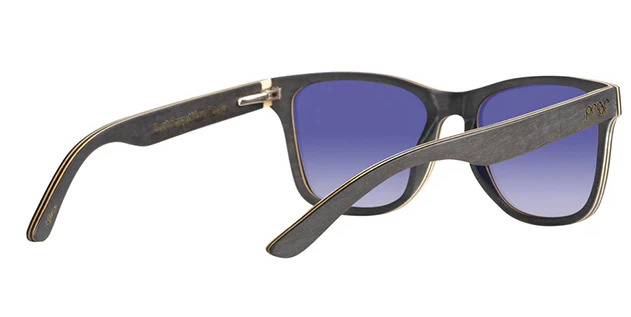 Ontario Wood sunglasses- Black Maple - Proof Eyewear