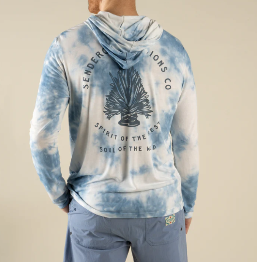 Yucatan Bamboo Hoodie - Tie Dye