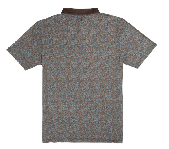 High Noon Perf. Polo - Wild Rose Paisley