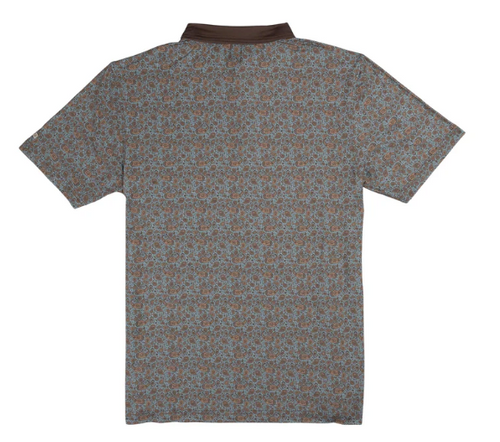 High Noon Perf. Polo - Wild Rose Paisley