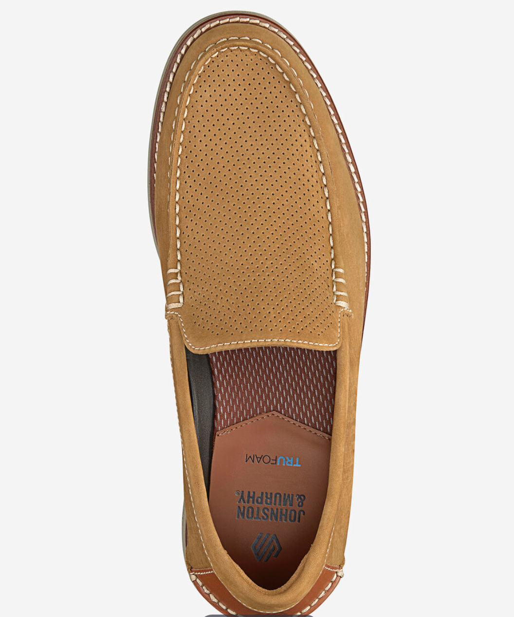 Upton Perfed Venetian Loafer - Snuff Nubuck