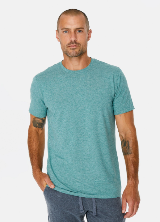 Core Crew Tee- Lagoon