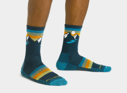 Men's Sunset Ridge Micro Crew Hiking Socks